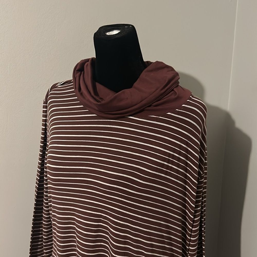 Columbia women’s cowl neck large long sleeve top  F - Picture 2 of 7